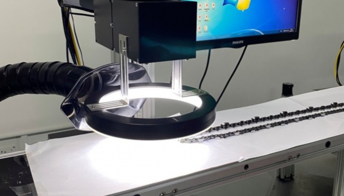 皮革皮具品牌標(biāo)識(shí)激光打標(biāo)方案